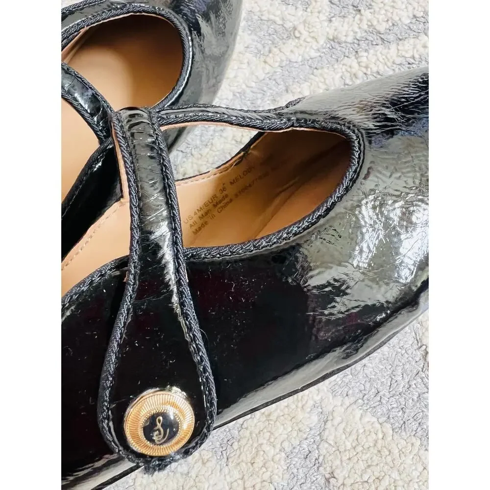 NEW❤️Sam Edelman Kids' Melody T-Strap Shoe sz4